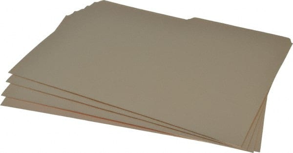 UNIVERSAL - 9-1/2 x 11-3/4", Letter Size, Manila, File Folders with Top Tab - 11 Point Stock, 1/2 Tab Cut Location - Exact Tooling