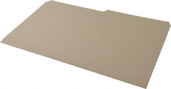 UNIVERSAL - 10 x 15", Legal, Manila, Heavyweight Manila File Folders - 11 Point Stock, 1/2 Tab Cut Location - Exact Tooling