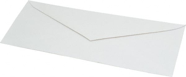UNIVERSAL - 9-1/2" Long x 4-1/8" Wide Gummed Flap Plain White Envelope - 24 Lb Paper Weight - Exact Tooling
