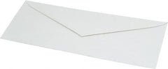 UNIVERSAL - 9-1/2" Long x 4-1/8" Wide Gummed Flap Plain White Envelope - 24 Lb Paper Weight - Exact Tooling