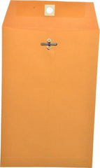 UNIVERSAL - 9" Long x 6" Wide Clasp with Gummed Flap Kraft Envelope - 28 Lb Paper Weight - Exact Tooling