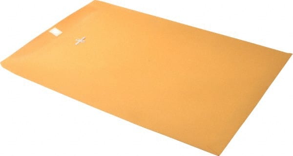 UNIVERSAL - 13" Long x 10" Wide Clasp with Gummed Flap Kraft Envelope - 28 Lb Paper Weight - Exact Tooling