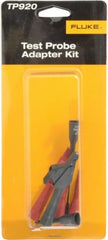 Fluke - Black/Red Electrical Test Equipment Probe Set - Use with TL71, TL75 Test Probes - Exact Tooling