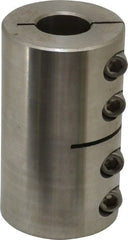 Climax Metal Products - 1" Inside x 1-3/4" Outside Diam, One Piece Split Clamping Collar - 3" Long - Exact Tooling