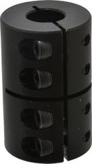 Climax Metal Products - 12mm Inside x 29mm Outside Diam, Metric One Piece Clamping Rigid Coupling - 45mm Long - Exact Tooling