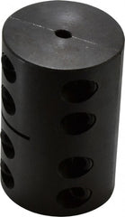 Climax Metal Products - 1/4" Inside x 1-3/4" Outside Diam, Machinable Rigid Coupling - No Keyway - 2-5/8" Long - Exact Tooling
