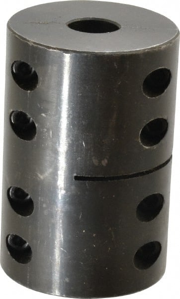 Climax Metal Products - 3/4" Inside x 2-1/2" Outside Diam, Machinable Rigid Coupling - No Keyway - 3-3/4" Long - Exact Tooling