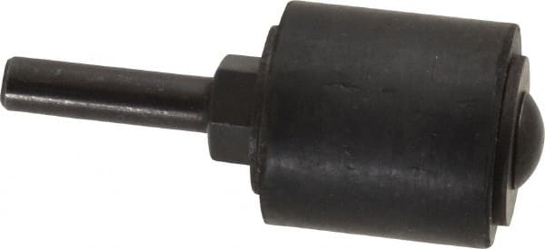 Merit Abrasives - 1" Wide x 1" Diam, Spiral Band Drum - 1/4" Shank Diam, 18,000 RPM - Exact Tooling