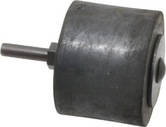 Merit Abrasives - 1-1/2" Wide x 2" Diam, Spiral Band Drum - 1/4" Shank Diam, 8,000 RPM - Exact Tooling