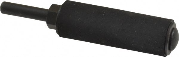 Merit Abrasives - 2" Wide x 3/4" Diam, Spiral Band Drum - 1/4" Shank Diam, 10,000 RPM - Exact Tooling