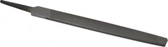 Value Collection - 6" Long, Smooth Cut, Mill American-Pattern File - Single Cut, 7/64" Overall Thickness, Tang - Exact Tooling