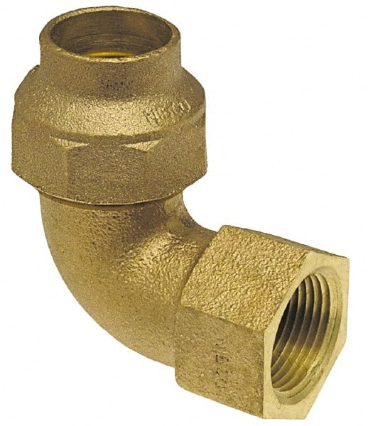 NIBCO - 1" Cast Copper Pipe Fitting - FL x F - Exact Tooling