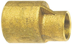 NIBCO - 1-1/4 x 3/4" Cast Copper Pipe Eccentric Coupling - C x C, Pressure Fitting - Exact Tooling