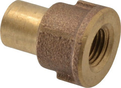 NIBCO - 1/2 x 1/4" Cast Copper Pipe Adapter - FTG x F, Pressure Fitting - Exact Tooling