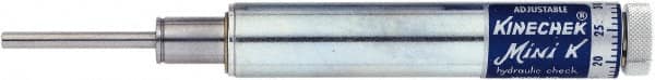 Deschner - 1-1/2" Stroke Length, 2.5 Lb Min Operating Force, Slow Linear Motion Speed Controller - 7.08" OAL, 400 Max psi, 135°F Max - Exact Tooling