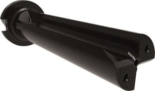 Allied Machine and Engineering - 9" Max Drill Depth, 4.5xD, 1-7/8" Diam, Indexable Insert Drill - 2 Inserts, CAT50 Taper Shank - Exact Tooling