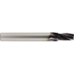 OSG - 2-1/2 - 8 Internal 8 TPI 1" Shank 4-Flute RH Solid Carbide Helical Flute Thread Mill - Exact Tooling