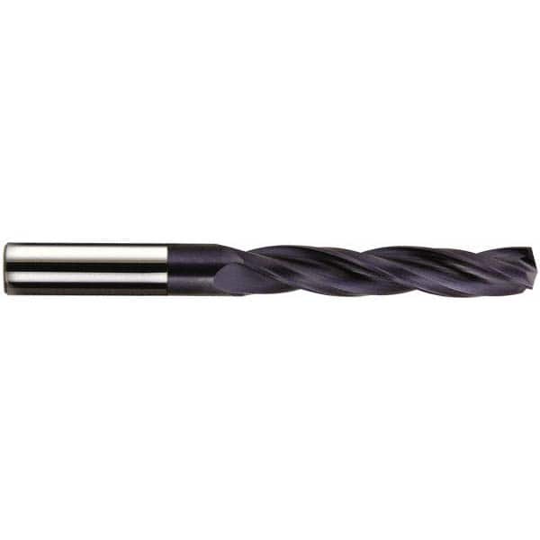 Accupro - 27/64" 150° Solid Carbide Jobber Drill - Exact Tooling