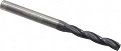 Accupro - 13/64" 150° Solid Carbide Jobber Drill - AlTiN Finish, Spiral Flute, 3" OAL, Standard Point - Exact Tooling