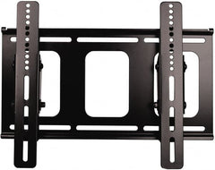 Video Mount - Flat Panel Tilt Mount For 27 to 42 Inch LCD Monitor - Black, 100 Lbs. Load Capacity, 15° Max Tilt Angle, Wall Mount Tilting - Exact Tooling
