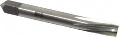 Alvord Polk - #1 Pin, 0.1798" Diam, 0.1447" Small End, 3/16" Diam Straight Shank, 1-11/16" Flute, Taper Pin Reamer - Exact Tooling