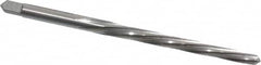 Alvord Polk - #0 Pin, 0.1638" Diam, 0.1287" Small End, 0.1719" Diam Straight Shank, 1-11/16" Flute, Taper Pin Reamer - Exact Tooling