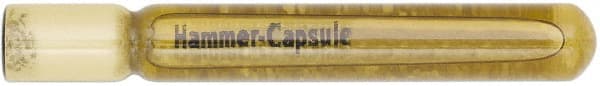 Powers Fasteners - 6-5/8" Long Anchoring Adhesive Capsule - 3/4" Diam, 7/8" Drill - Exact Tooling
