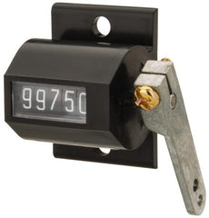 Value Collection - 5 Digit Mechanical Display Stroke Counter - Manual Reset - Exact Tooling