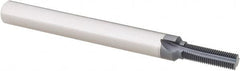 Scientific Cutting Tools - M6x0.50 Thread, 1/4" Shank Diam, AlTiN+ Coating, Solid Carbide Straight Flute Thread Mill - 3 Flutes, 2-1/2" OAL, M6 Min Noml Diamter - Exact Tooling