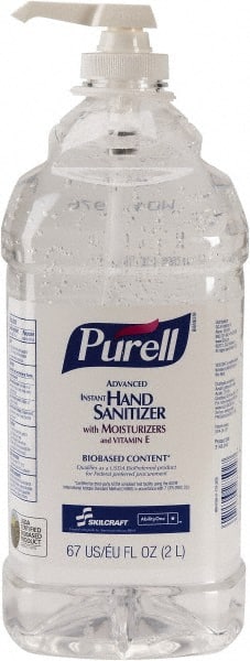 Ability One - 2 L Pump Bottle Gel Hand Sanitizer - Exact Tooling