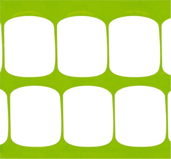 Tenax - 100' Long x 4' High, Yellow Roll Fence - 1-3/4" x 1-3/4" Mesh - Exact Tooling