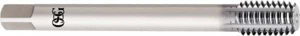 OSG - 7/16-14 UNC 2B H8 Thread Limit Bottoming Thread Forming Tap - High Speed Steel, V Finish, 100mm OAL, 1-7/16" Thread Length, Series 16250 - Exact Tooling