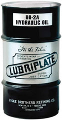 Lubriplate - 16 Gal Drum, Mineral Hydraulic Oil - SAE 30, ISO 100, 94.38 cSt at 40, 11 cSt at 100°C - Exact Tooling