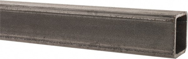 Value Collection - 1-1/2 Inch Square x 6 Ft. Long, Low Carbon Steel, Square Welded Tube - 0.12 Inch Wall Thickness, Low Carbon Grade - Exact Tooling