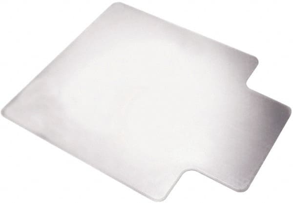 Ability One - Chair Mats; Style: Beveled Edge ; Shape: Single Lip ; Width (Inch): 45 ; Length (Inch): 53 - Exact Tooling