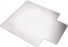 Ability One - Chair Mats; Style: Beveled Edge ; Shape: Single Lip ; Width (Inch): 45 ; Length (Inch): 53 - Exact Tooling