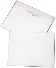 Ability One - Badge Holders; Attachment Type: Safety Pin ; Horizontal or Vertical Holder: Horizontal ; Color: Clear - Exact Tooling