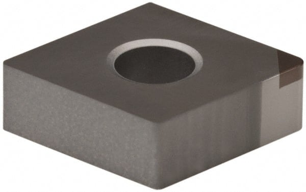 Sumitomo - NU-CNMA431 Grade BN2000 PCBN Turning Insert - Uncoated, 80° Diamond, 1/2" Inscr Circle, 3/16" Thick, 1/64" Corner Radius - Exact Tooling