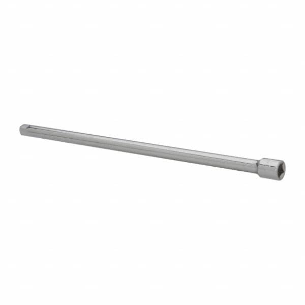 Paramount - 3/8" Drive Standard Socket Extension - 12" OAL, Chrome Finish - Exact Tooling