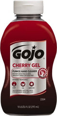 GOJO - 10 oz Bottle Gel Hand Cleaner - Red, Cherry Scent - Exact Tooling