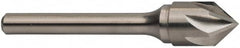 Keo - 3/16" Head Diam, 3/16" Shank Diam, 6 Flute 90° Solid Carbide Countersink - Exact Tooling