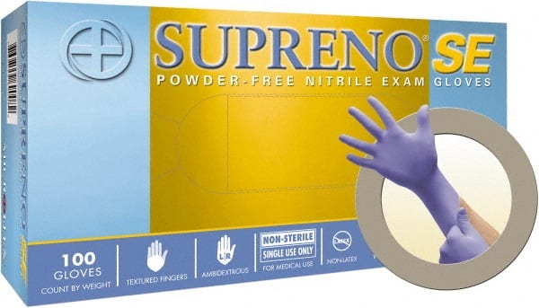 Microflex - Size XL, 4 mil, Medical Grade, Powder Free Nitrile Disposable Gloves - Exact Tooling