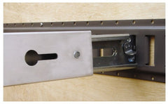Kinedyne - 84.6 to 95" Long Heavy Duty E-Beam for 96" Trailers - Aluminum, 3,000 Lb Vertical Capacity, 2,500 Lb Horizontal Capacity - Exact Tooling
