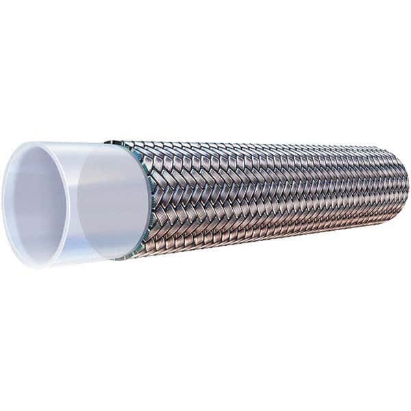 Parker - 13/32" ID x 17/32" OD, 2,000 psi Work Pressure Hydraulic Hose - 5" Radius, PTFE, -100°F to 450°F - Exact Tooling
