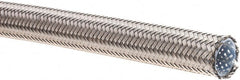 Parker - 5/8" ID x 3/4" OD, 1,200 psi Work Pressure Hydraulic Hose - 7-1/2" Radius, PTFE, -100°F to 450°F - Exact Tooling