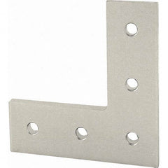 80/20 Inc. - 4-1/2" Wide x 4-1/2" High Open Shelving Joining Plate - Exact Tooling