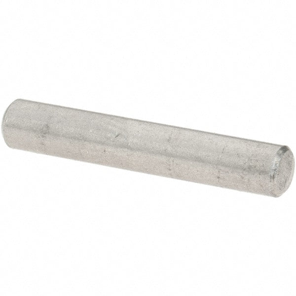 Value Collection - 1/8" Diam x 3/4" Pin Length 18-8 Stainless Steel Standard Dowel Pin - Bright Finish - Exact Tooling
