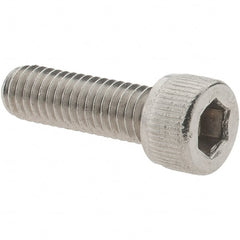 Value Collection - #10-32 UNC Hex Socket Drive, Socket Cap Screw - Grade 316 Stainless Steel, Fully Threaded, 5/8" Length Under Head - Exact Tooling