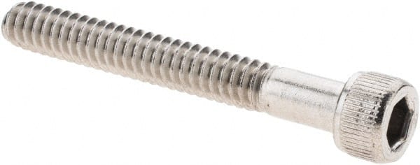 Value Collection - #10-24 UNC Hex Socket Drive, Socket Cap Screw - Grade 18-8 Stainless Steel, 1-1/2" Length Under Head - Exact Tooling