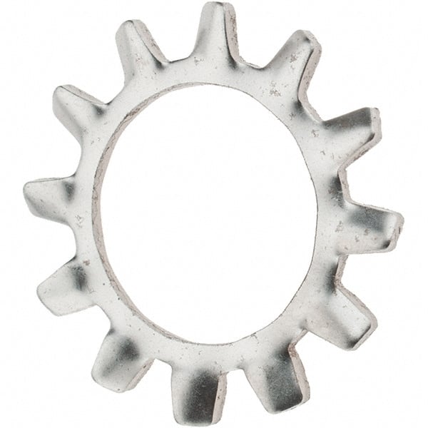 Value Collection - 7/16" Screw, 0.464" ID, Stainless Steel External Tooth Lock Washer - 0.789" OD, Grade 410 - Exact Tooling